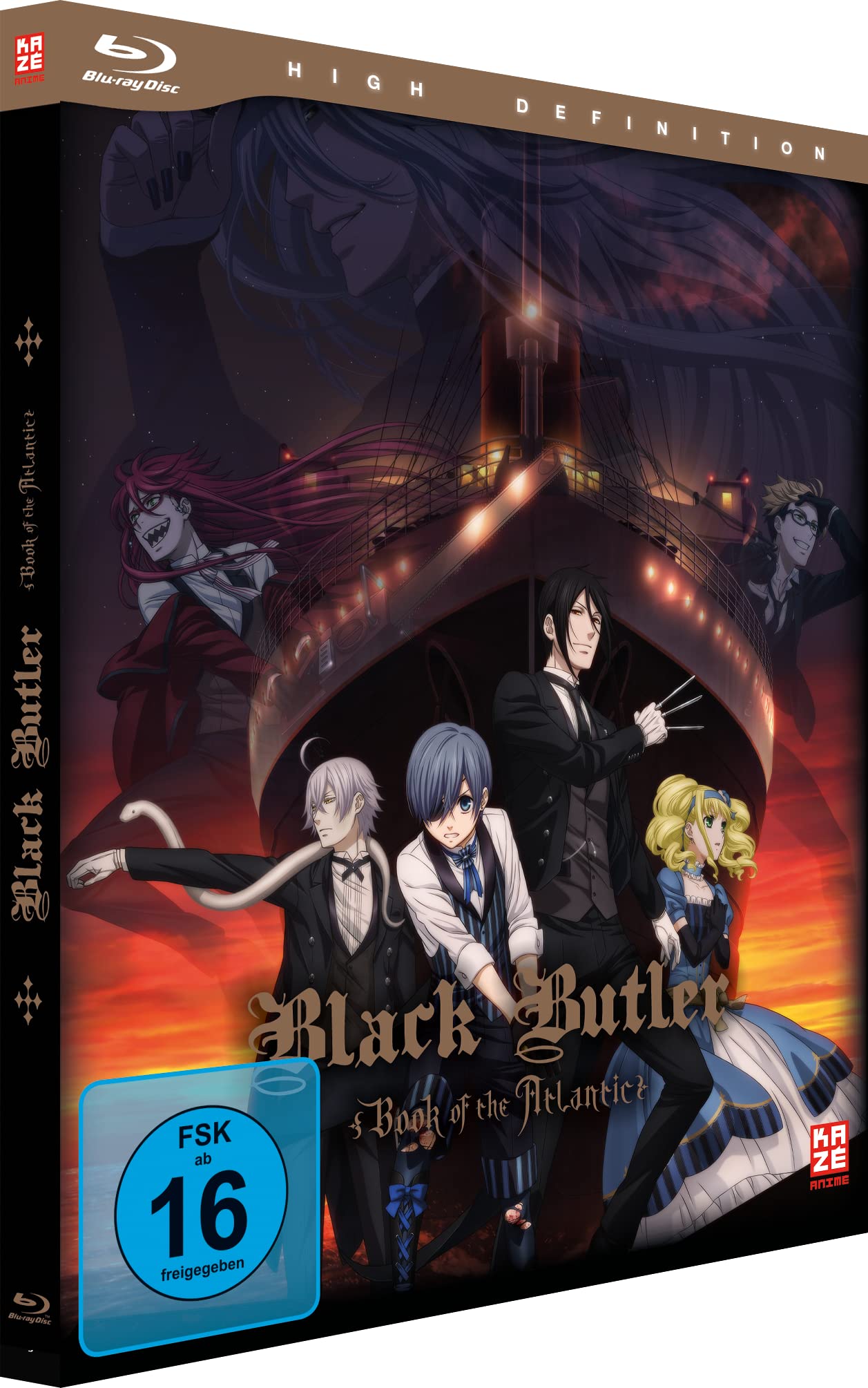 アニメ BLACK BUTLER: Book of the Atlantic Black Butler: Book Of The Atlantic: Amazon.ca: Brina